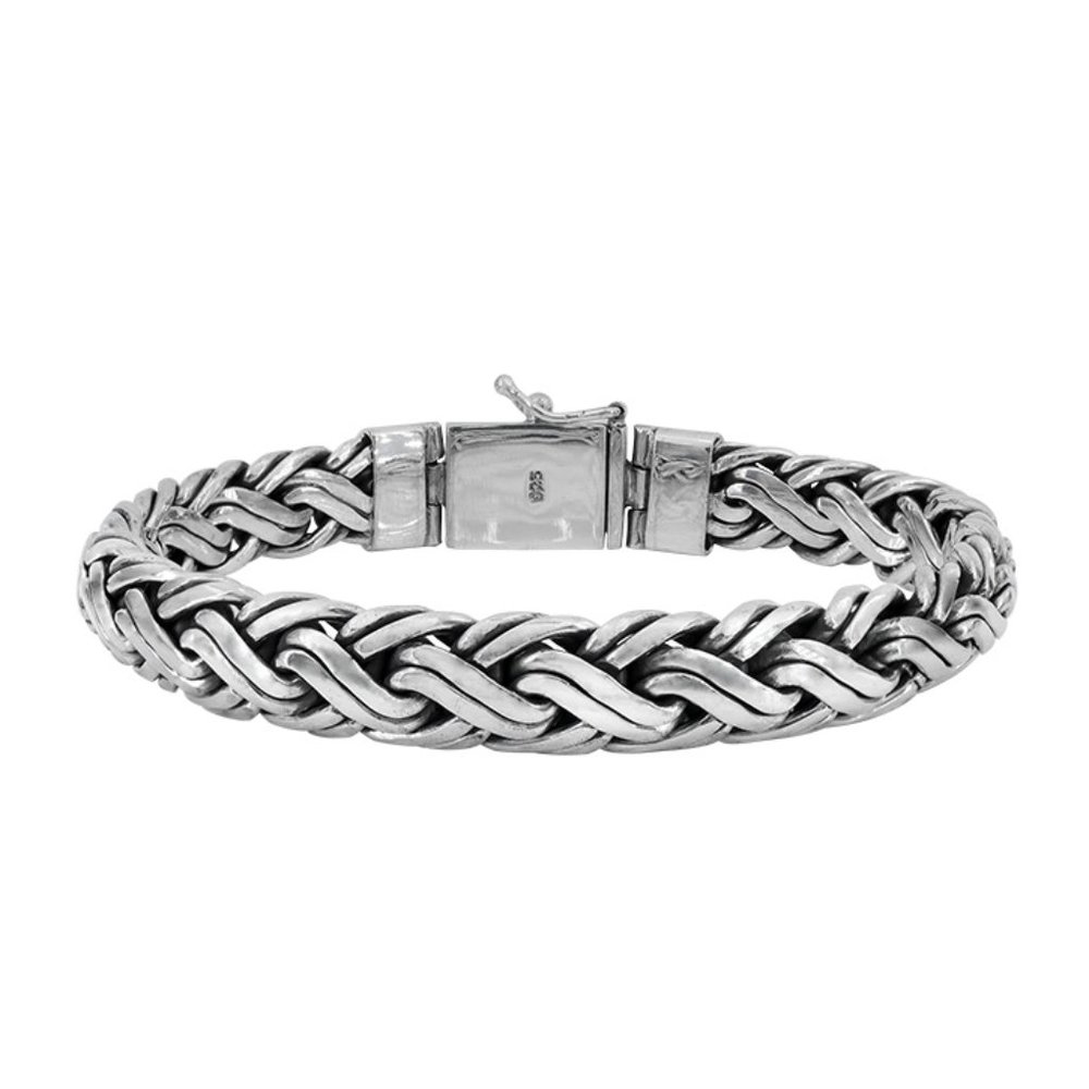 Sterling Silver braided bracelet